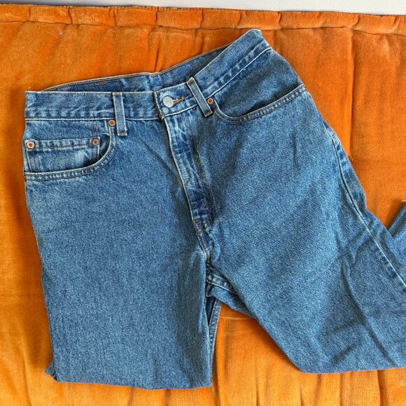 Levi 505 Regular Fit Straight Leg W32 L32 - Picture 1 of 7